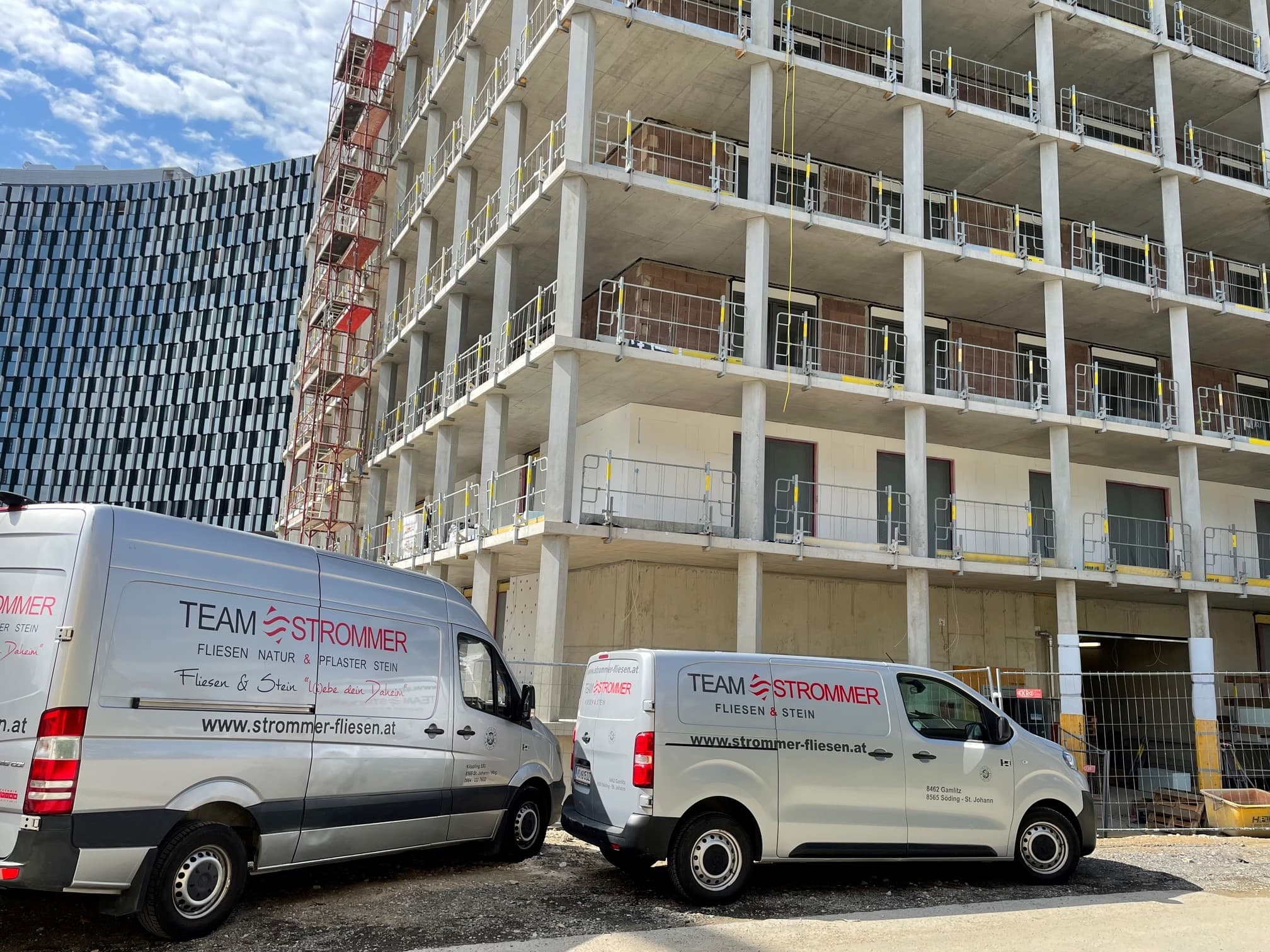 Bauträger und Wohnbauten